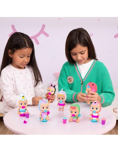 Cry Babies Magic Tears Tropical Beach Babies, Bambola con 4 Accesso...