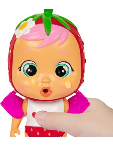Cry Babies Magic Tears Tropical Beach Babies, Bambola con 4 Accesso...