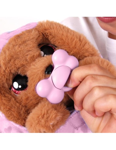 Baby Paws Cocker, Peluche Interattivo con Suoni, Occhi Movibili, Bo...
