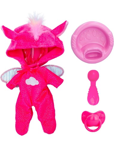 Cry Babies Loving Care Fantasy, Bambola Interattiva con Pigiama Int...