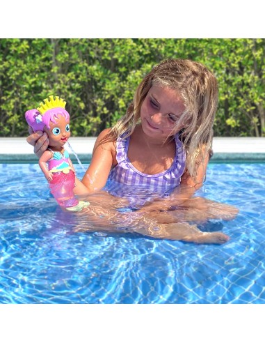 Bloopies Shimmer Mermaids, bambole sirene assortite, ciondoli scint...