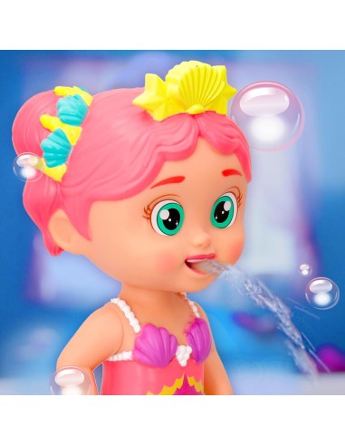 Bloopies Shimmer Mermaids, bambole sirene assortite, ciondoli scint...
