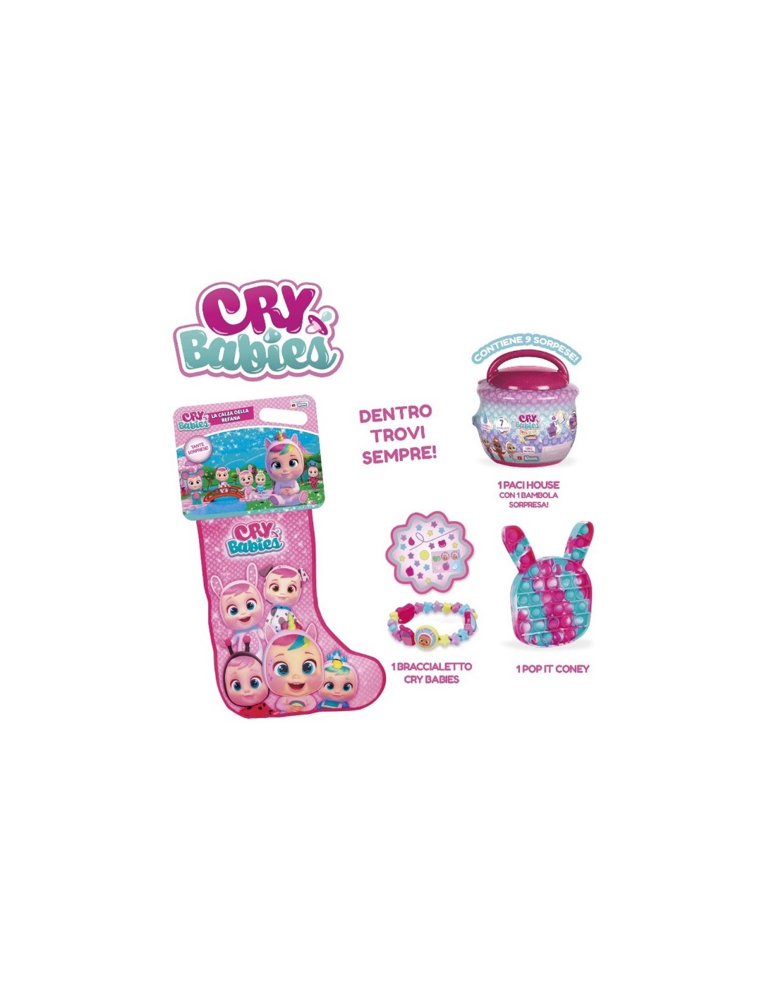 CRY BABIES CALZETTONE 2024 su Shop in Casa