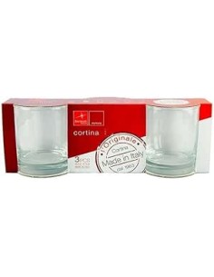 BICCHIERI ACQUA VINO BIBITA: vendita online CORTINA BICCHIERE ACQUA 25 CL BORMIOLI ROCCO in offerta