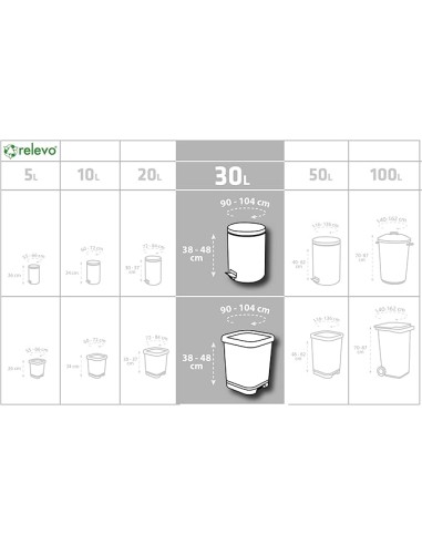 VILEDA ECOBAG SACCO SPAZZATURA 30LT 55X60CM 15PZ su Shop in Casa