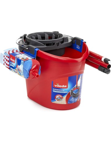 VILEDA SUPERMOCIO COMPLETO+MANICO INTERO FHP su Shop in Casa