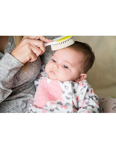 ACCESSORI: vendita online Nuvita Kit Spazzola e Pettine Powder Rosa 1137 - Cura Delicata per i Capelli del Tuo Bambino in off...