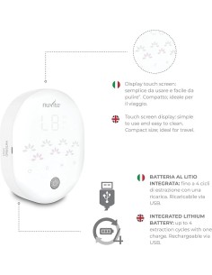 ACCESSORI: vendita online Nuvita 1287M Materno Smart - Tiralatte Elettrico 3 in 1 | Trasformabile in Doppio | 9 Livelli di In... 2