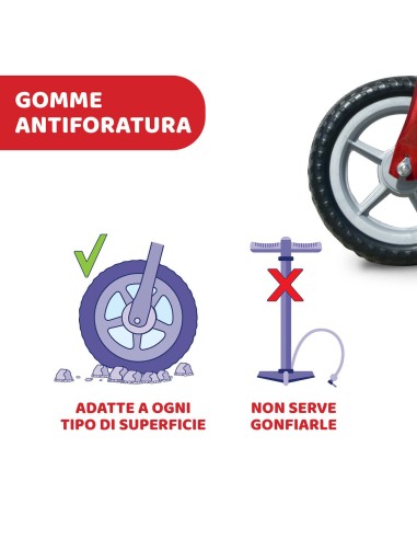 Chicco Balance Bike - Bicicletta Senza Pedali per Sviluppare l'Equilibrio