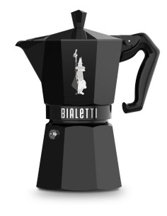 CAFFETTIERE E BOLLITORI: vendita online CAFFETTIERA MOKA EXCLUSIVE BLACK 6TZ in offerta