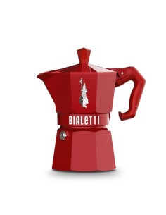 CAFFETTIERE E BOLLITORI: vendita online CAFFETTIERA MOKA EXCLUSIVE RED 6TZ in offerta