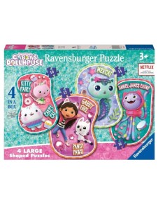 GABBY 03170 SET 4 PUZZLE 10/12/14/16PZ su Shop in Casa