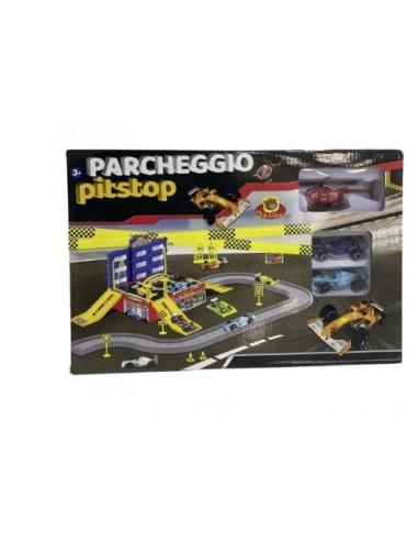 GARAGE 37270 PLAYSET CON PISTA 25X38CM su Shop in Casa