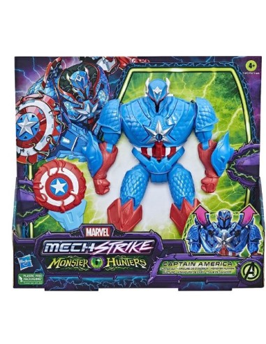 GIOCATTOLO PUBBLICIZZATO: vendita online MARVEL F5072 CAPITAN AMERICA MECH STRIKE in offerta