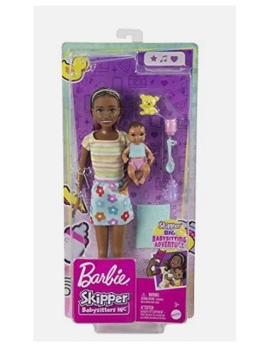 GIOCATTOLO PUBBLICIZZATO: vendita online BARBIE GRP10 SKIPPER BAMBOLE ASSORTITE in offerta