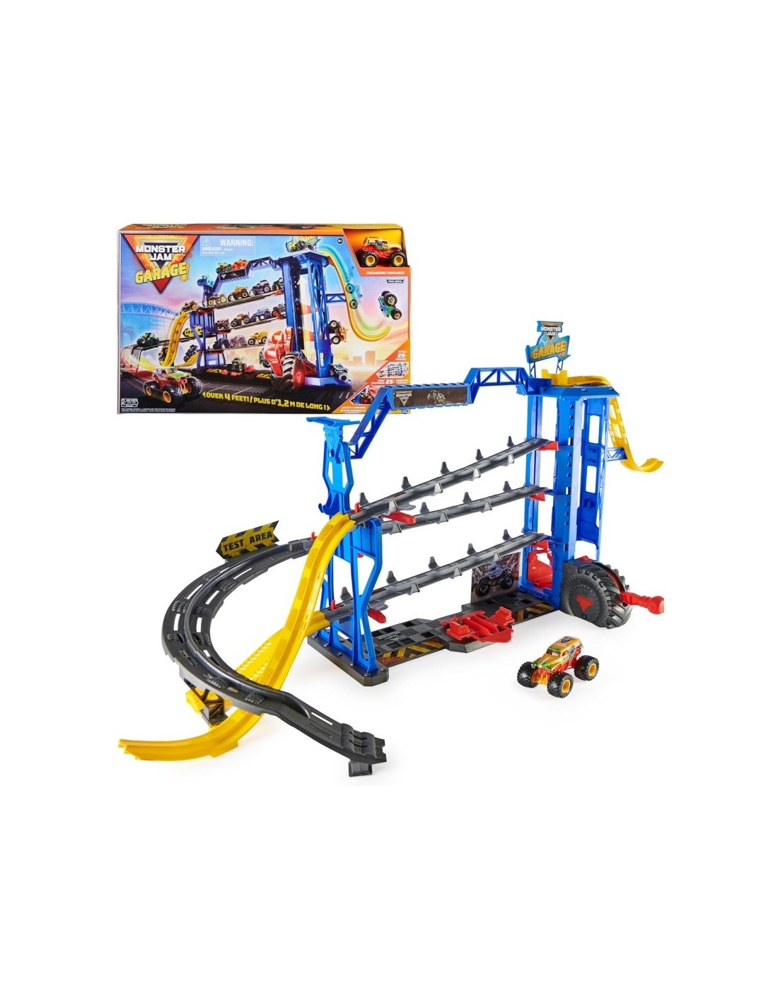 MONSTER JAM 6060879 PLAYSET GARAGE su Shop in Casa