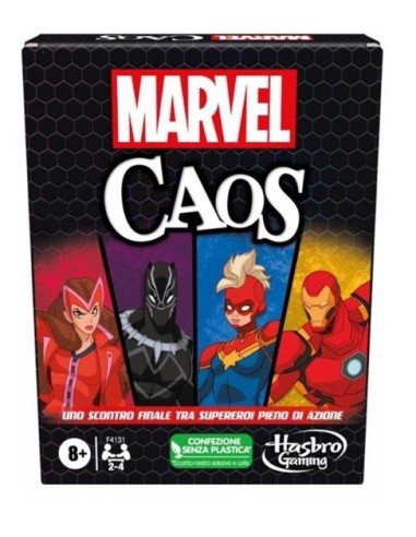 GIOCHI DI SOCIETA'E PUZZLE: vendita online GIOCO F4131 MARVEL CAOS in offerta