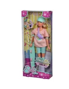 STEFFI 105733580 BAMBOLA CON SKATEBOARD su Shop in Casa