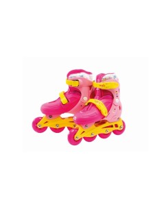 SPORT: vendita online Pattini a Rotelle Barbie Bambina - Pattini in Linea Allungabili con Stivaletto Rigido, Taglia S (31-34)...