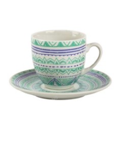 ZAIRA4 CONF 6TZ CAFFE 25435 CON PIATTINO su Shop in Casa