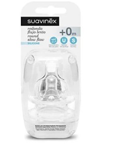 Suavinex Tettarella Anatomica Silicone 2 Pezzi