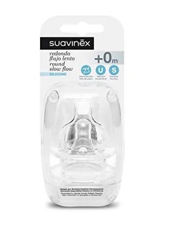 Suavinex Tettarella Anatomica Silicone 2 Pezzi