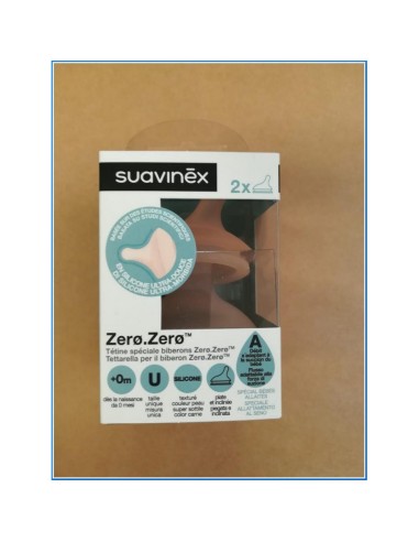 Zero.Zero™ Tettarella Flusso Adattabile Suavinex - 2 Pezzi