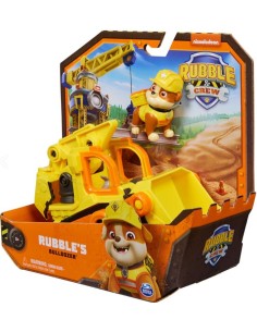 Rubble & Crew, veicolo da lavoro di Rubble, bulldozer giocattolo co...