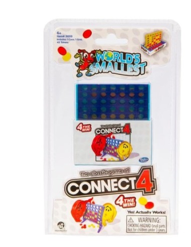 GIOCATTOLO PUBBLICIZZATO: vendita online WORLD'S SMALLEST WRL02000 FORZA 4 in offerta