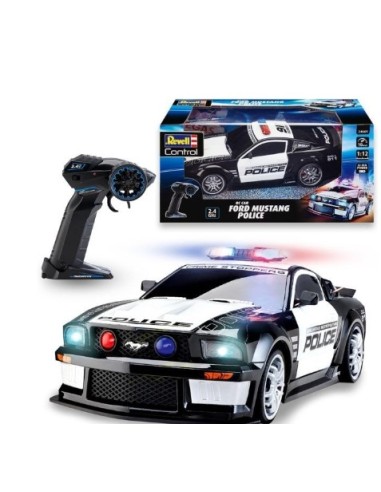 AUTOMODELLO 24665 R/C FORD MUSTANG POLICE 1:12 su Shop in Casa