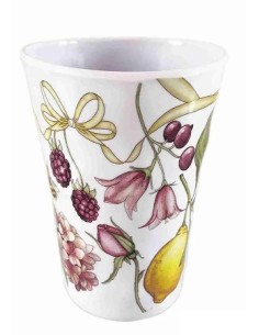 BICCHIERE MELAMINA 8,5X12CM FIOCCHI su Shop in Casa