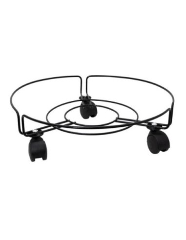 SOTTOVASO ROTONDO D25CM CON RUOTE su Shop in Casa