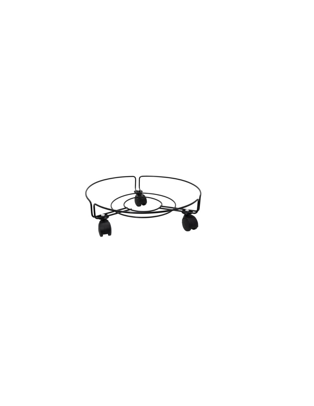 SOTTOVASO ROTONDO D45CM CON RUOTE su Shop in Casa