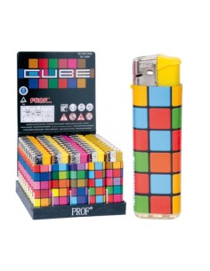 ACCENDINO ELETTRONICO CUBE COLORI ASSORTITI