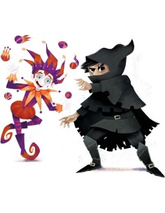 PRESCOLARI: vendita online GIOCO CARTE 16299 UOMO NERO in offerta 2