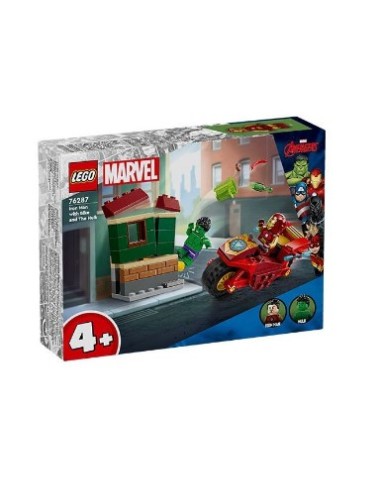 GIOCATTOLO PUBBLICIZZATO: vendita online MARVEL 76287 IRONMAN CON MOTO E HULK in offerta