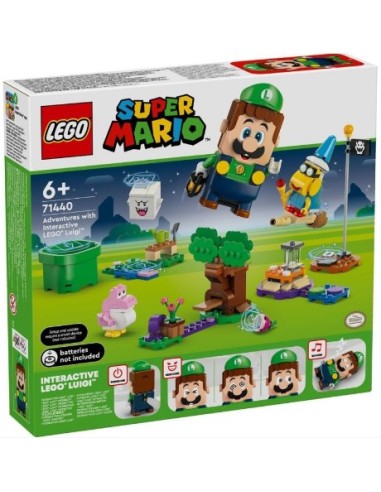 GIOCATTOLO PUBBLICIZZATO: vendita online SUPERMARIO 71440 AVVENTURE DI LUIGI INTERATTIVO in offerta