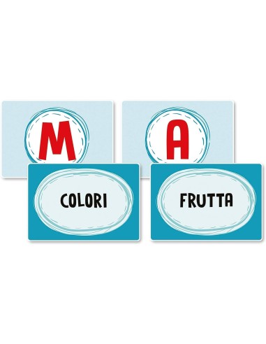 GIOCO DI CARTE NOMI COSE CITTA' PER BAMBINI CLEMENTONI su Shop in Casa