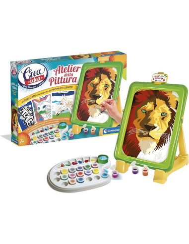 IDEA ATELIER DELLA PITTURA CREA IDEA Kit per Imparare a Dipingere p...