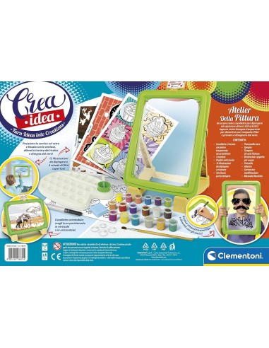 IDEA ATELIER DELLA PITTURA CREA IDEA Kit per Imparare a Dipingere p...