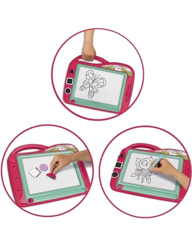 LAVAGNA MAGNETICA CON UNICORNI CLEMENTONI PER BAMBINI su Shop in Casa