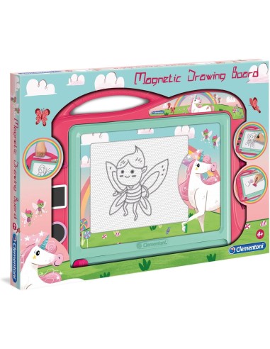 LAVAGNA MAGNETICA CON UNICORNI CLEMENTONI PER BAMBINI su Shop in Casa