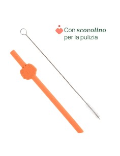 ACCESSORI: vendita online CH CANNUCCE SILICONE CHICCO 6PZ CON SCOVOLINO in offerta 2