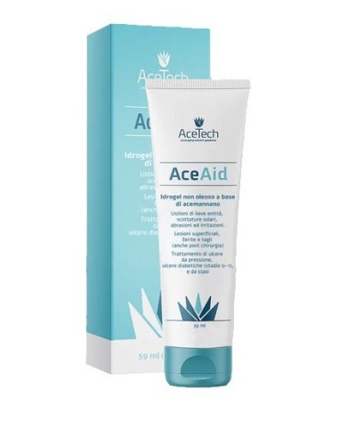 AceAid Gel Idrogel 59ml - Trattamento Ferite e Ustioni Superficiali | ShopInCasa.it