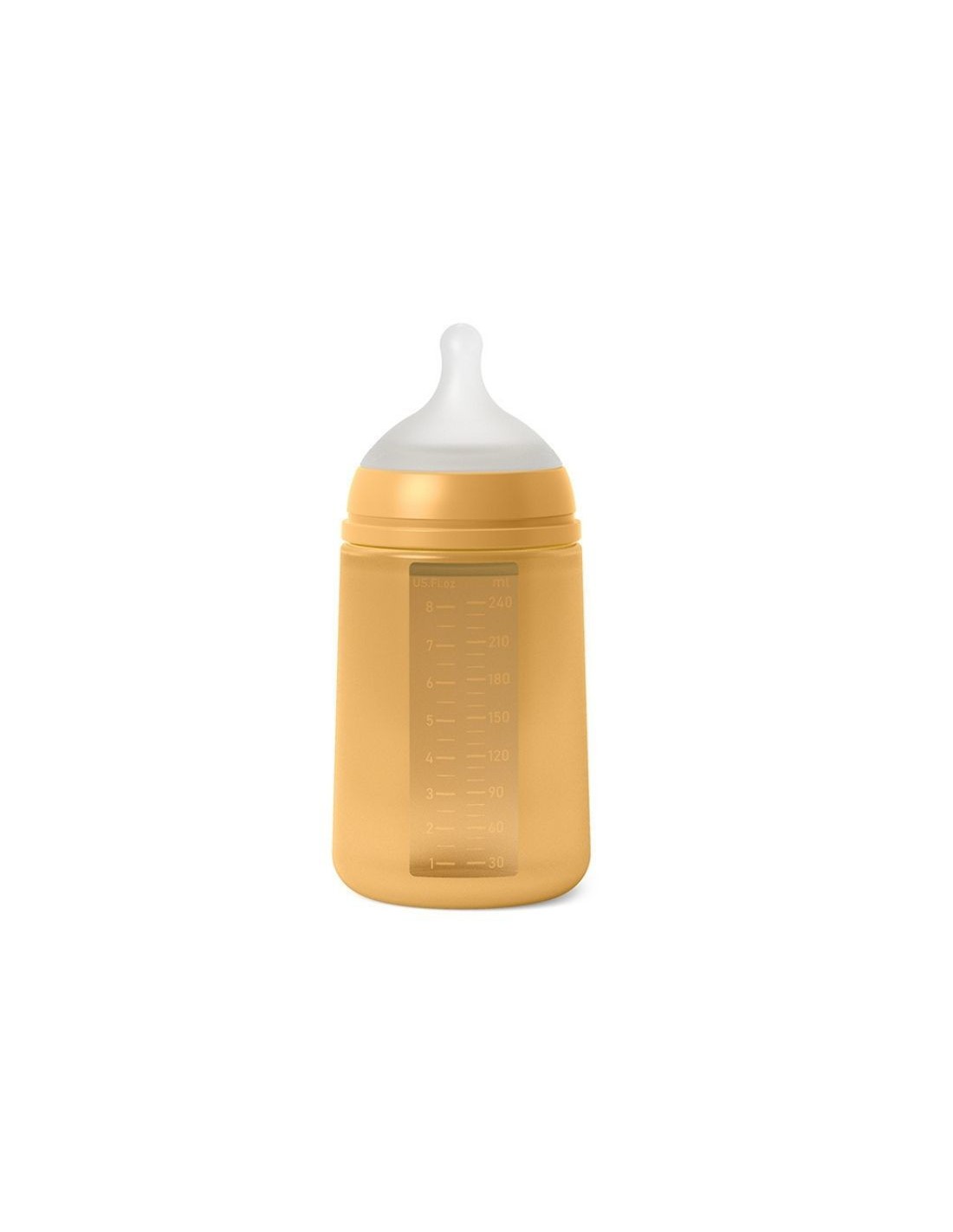 BIBERON - CIUCCETTI - TETTARELLE: vendita online Suavinex biberon silicone 240 ml Colour EssenceMANGO in offerta
