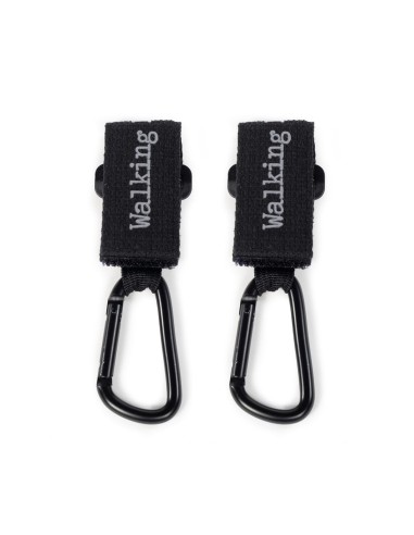 ACCESSORI: vendita online SET 2 GANCI X PASSASSEGGINO NERO in offerta