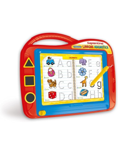 SAPIENTINO LAVAGNA MAGNETICA CLEMENTONI GIOCO EDUCATIVO PER BAMBINI...
