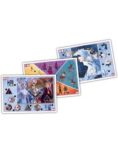 SAPIENTINO CLEMENTONI FROZEN2 TRAVEL QUIZ GIOCO EDUCATIVO PER BAMBI...