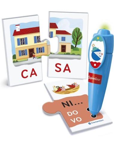 SAPIENTINO CLEMENTONI PENNA PAROLE GIOCO EDUCATIVO PER BAMBINI su S...