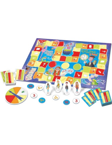 SAPIENTINO CLEMENTONI OPERAZIONI E TABELLINE GIOCO MATEMATICO PER B...